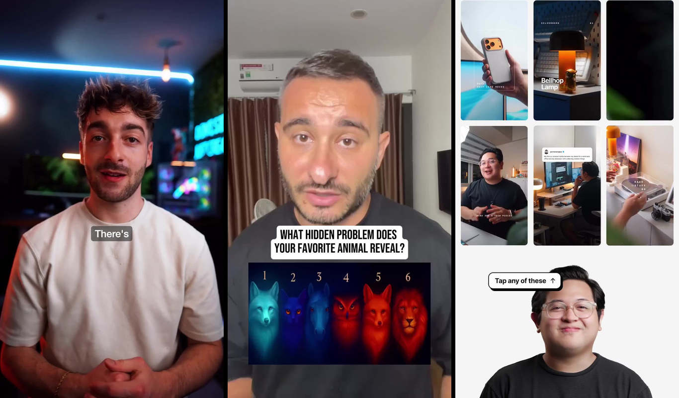 AI-generated hook examples with red X marks showing failures, next to SPEC formula breakdown with green checkmarks