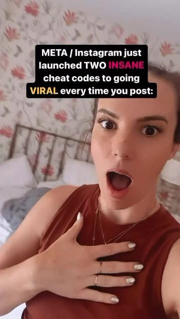 TikTok video screenshot showing viral ad with 4.7M views and Instagram follower growth statistics displayed on mobile phone